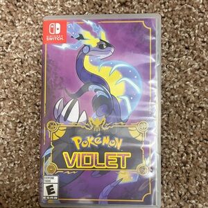 Nintendo Pokémon Violet Game - Purple and Yellow